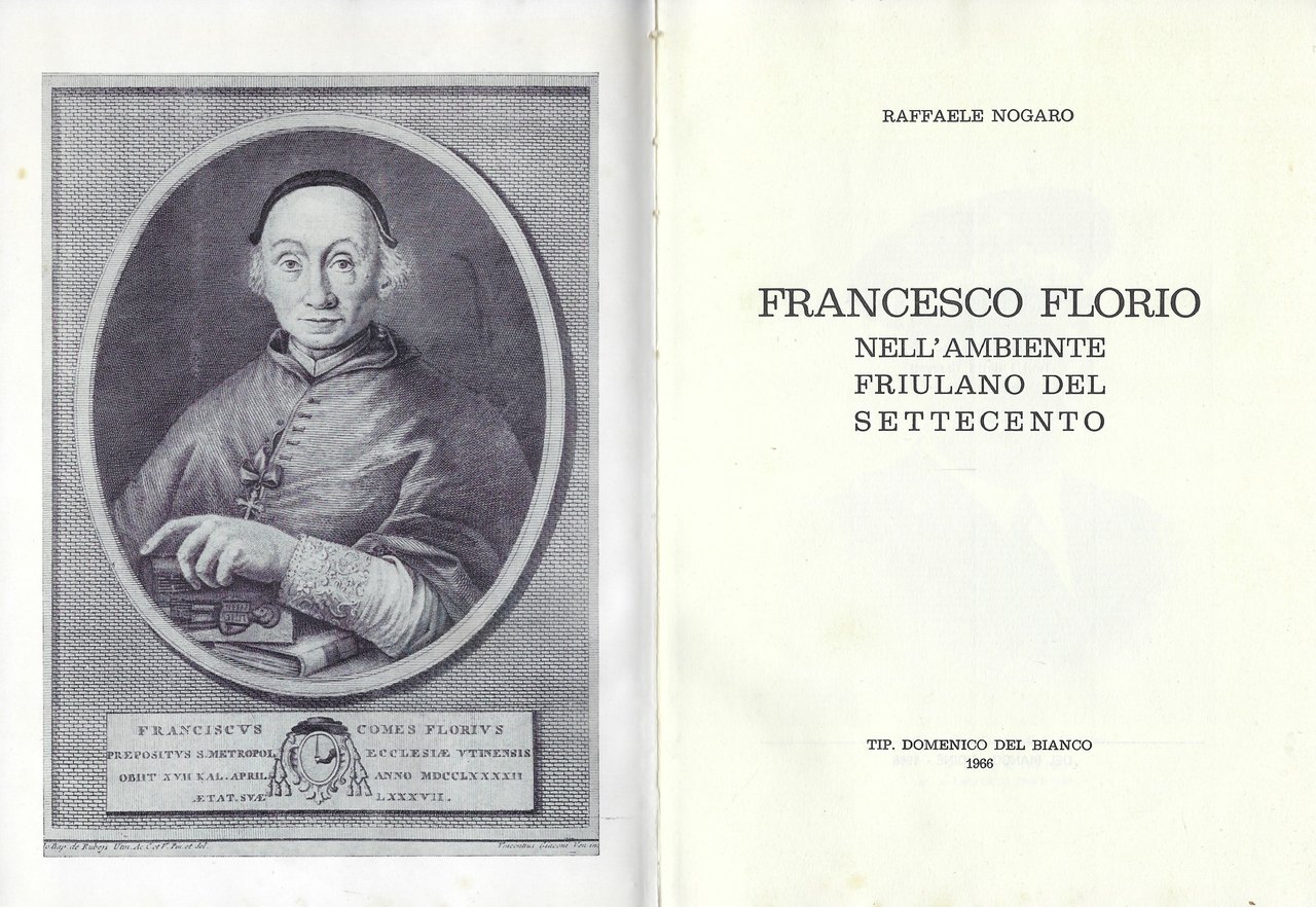 Francesco Florio nell'Ambiente Friulano del Settecento