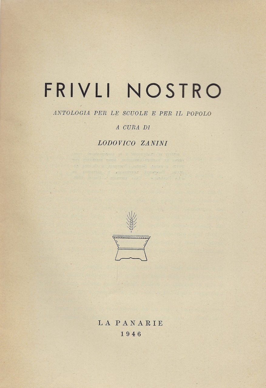 "Friuli nostro"