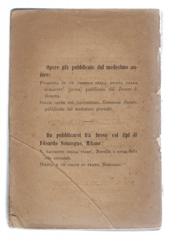 Garibaldi e il governo italiano nel 1866 - Rivelazioni