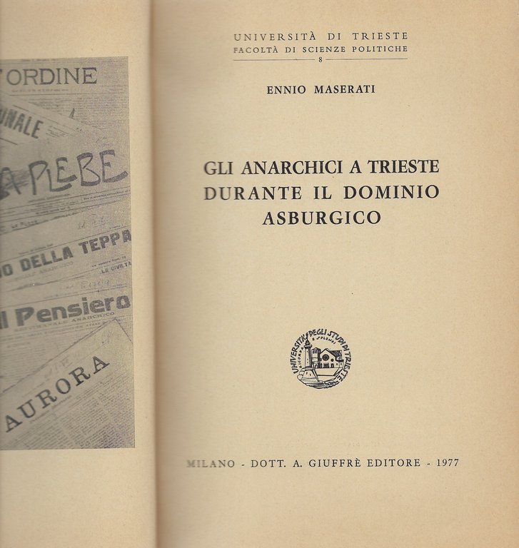 Gli anarchici a Trieste durante il dominio asburgico