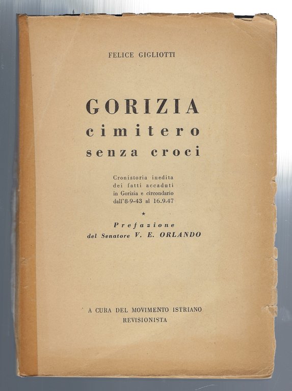"Gorizia cimitero senza croci"