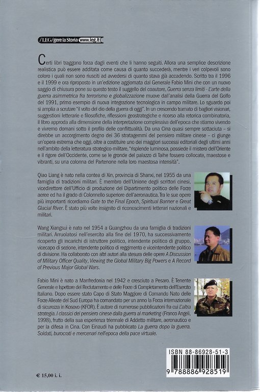 Guerra senza limiti L'arte della guerra asimmetrica fra terrorismo e …