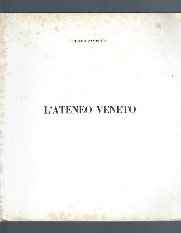 Guida alle opere d'arte della scuola di S. Fantin (Ateneo …