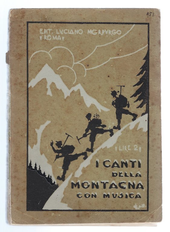 I canti della montagna con musica