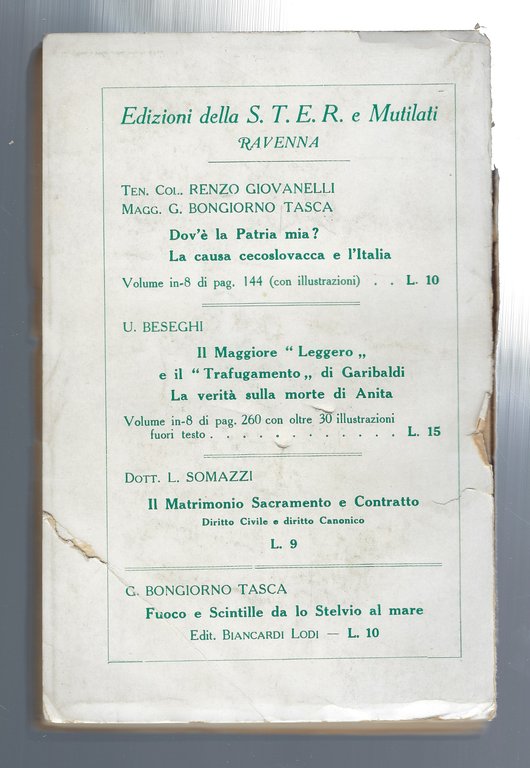I "Verdi" di Gorizia. Storia episodica della Brigata "Pavia"