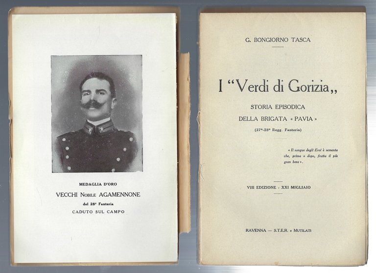 I "Verdi" di Gorizia. Storia episodica della Brigata "Pavia"