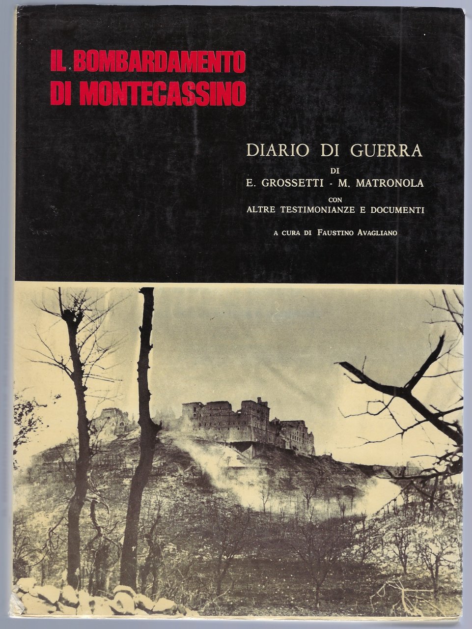 Il bombardamento di Montecassino: diario di guerra E. Grossetti - …