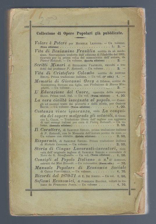 Il carattere degli Italiani