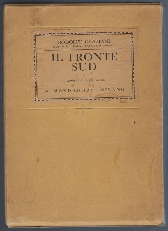 Il fronte sud