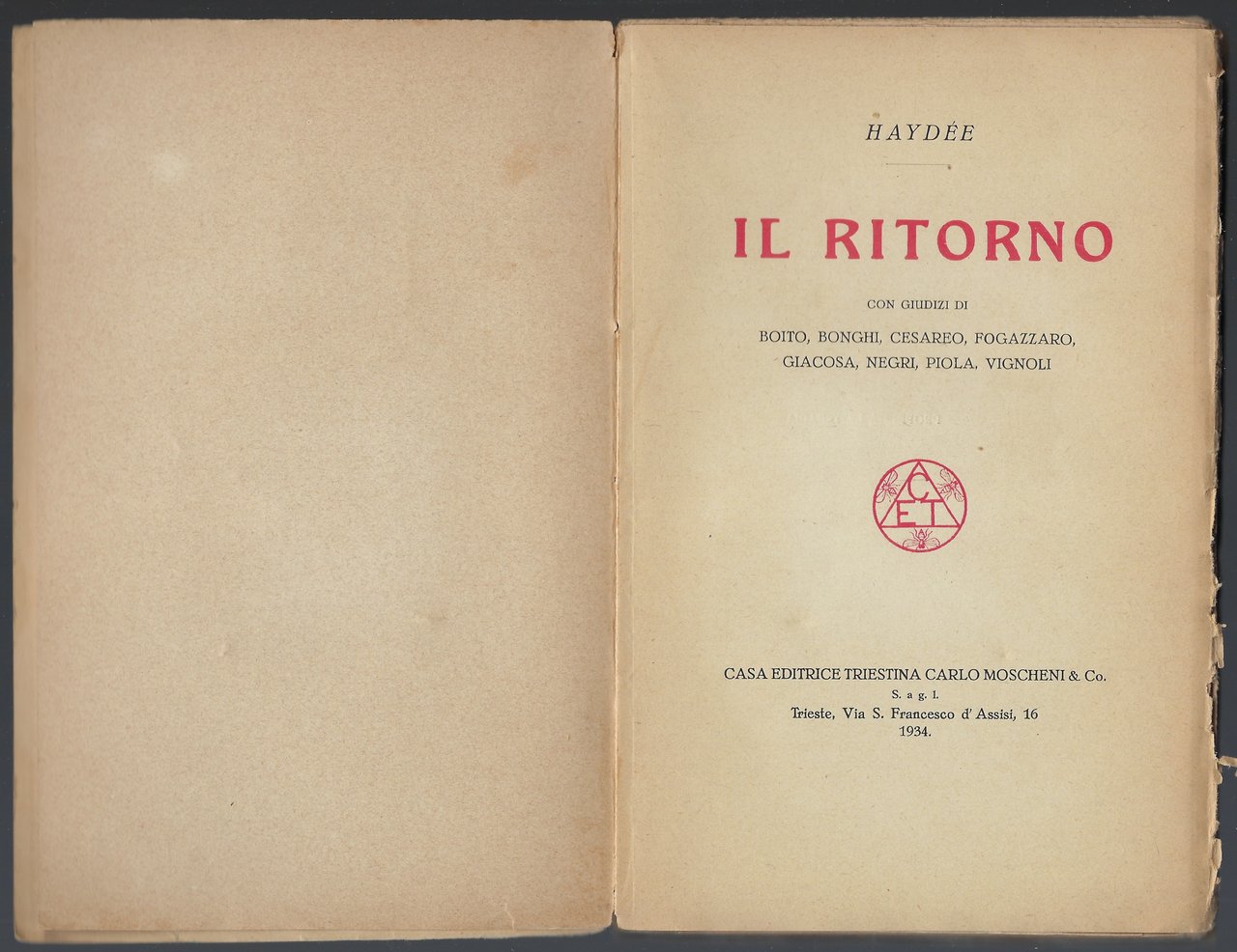 Il ritorno