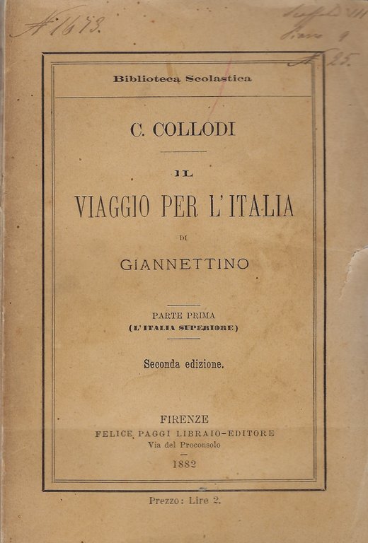 Il viaggio per l'Italia di Giannettino.