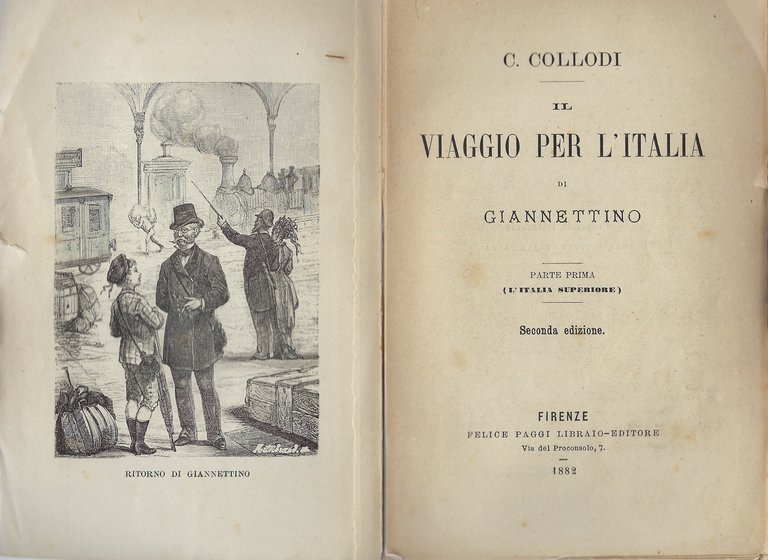 Il viaggio per l'Italia di Giannettino.