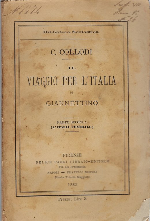 Il viaggio per l'Italia di Giannettino.