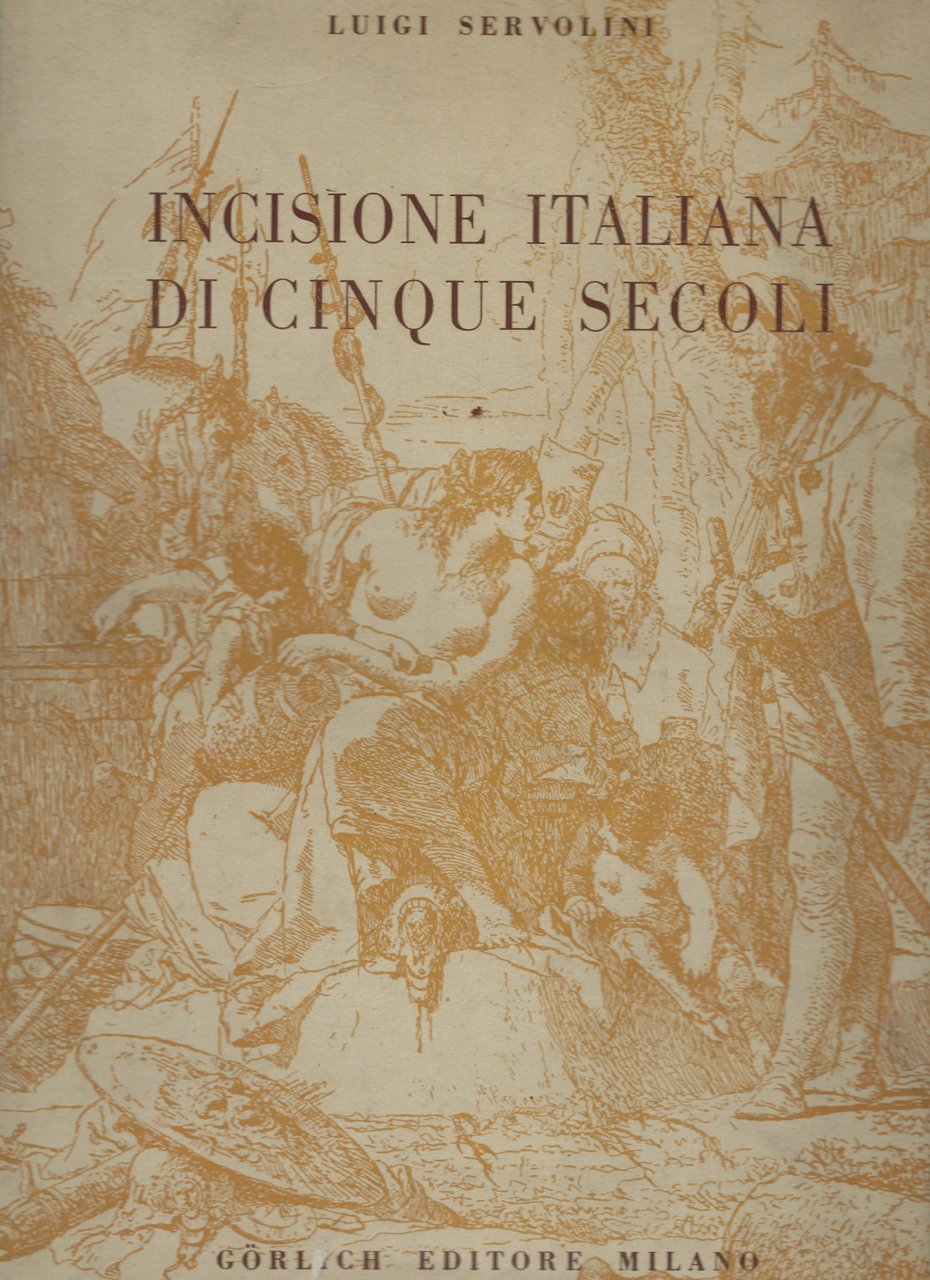 Incisione italiana di cinque secoli