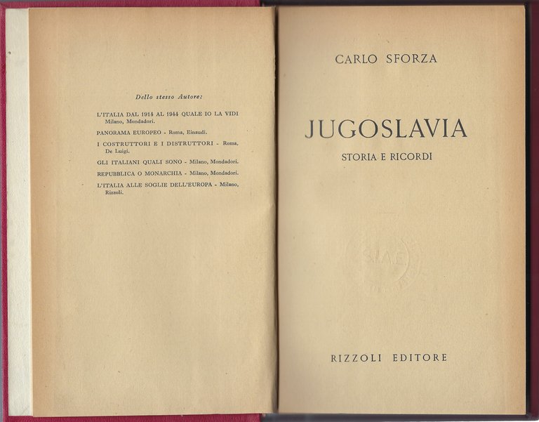 Jugoslavia: storia e ricordi