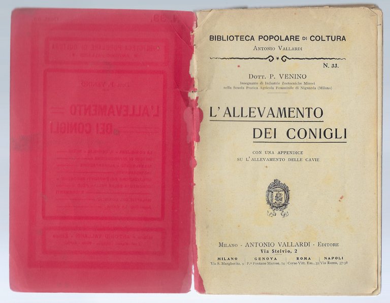 L'allevamento dei conigli