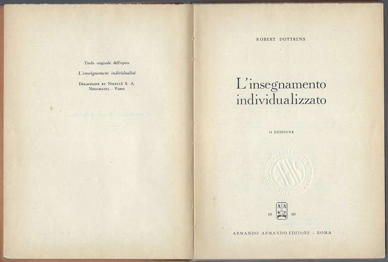 L'insegnamento individualizzato. 2° Edizione.