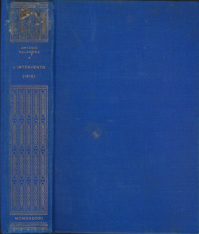 L'intervento 1915 Ricordi e Pensieri