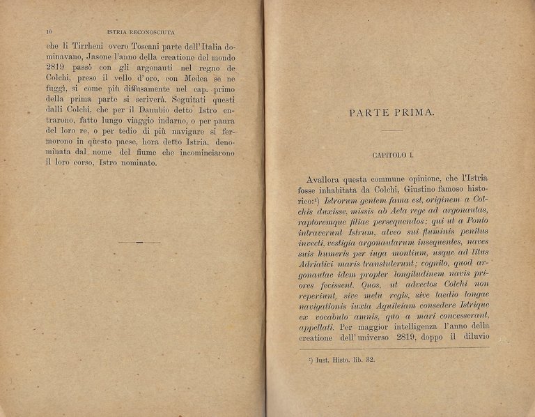 L'Istria riconosciuta. Manoscritto autografo del Civico Archivio Diplomatico di Trieste …