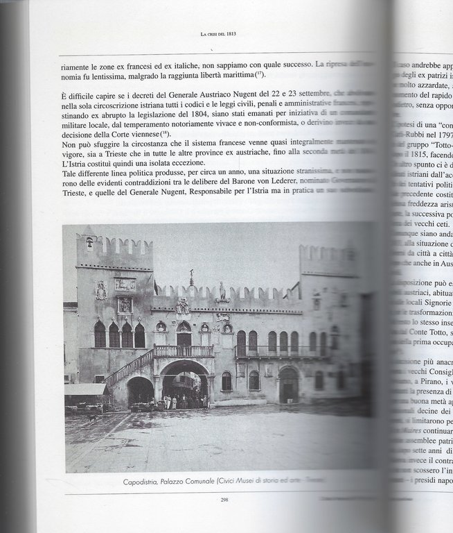 L'Istria veneta dal 1797 al 1813