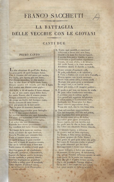 La battaglia delle vecchie con le giovani