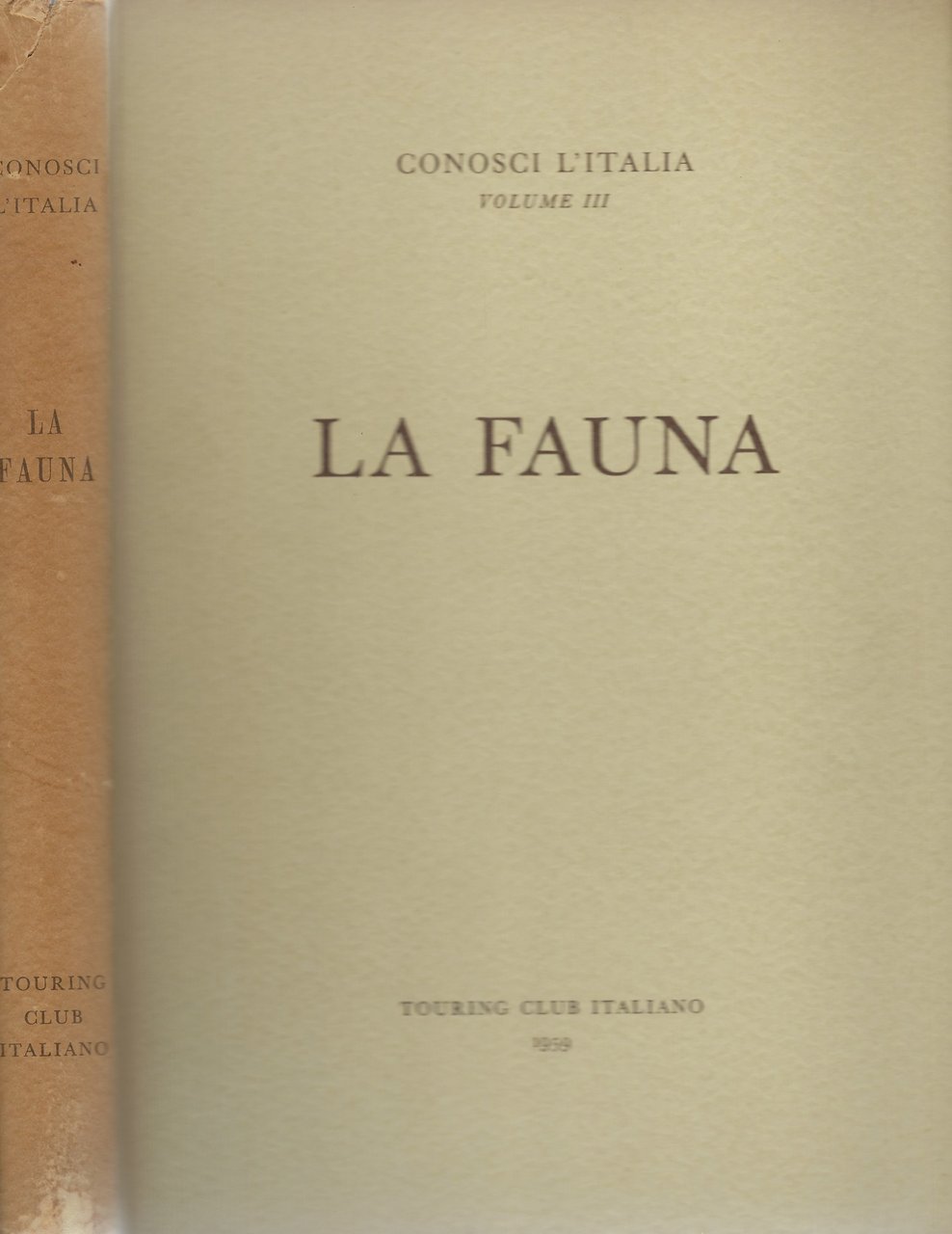 "La fauna" Conosci l'Italia, volume III.