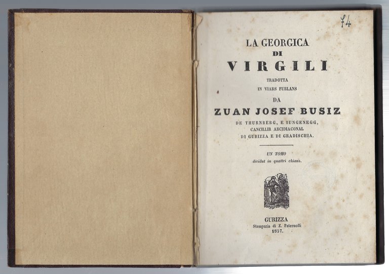 La georgica di Virgili