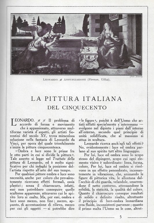 La pittura italiana dalle origini al novecento