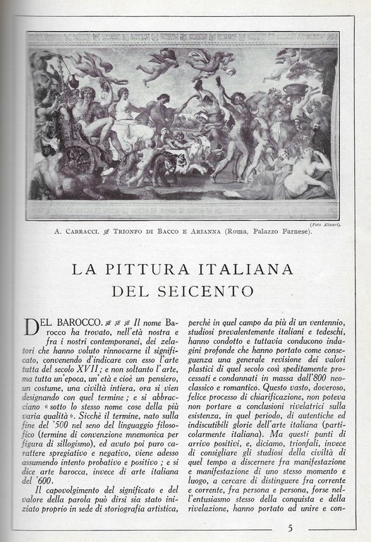 La pittura italiana dalle origini al novecento