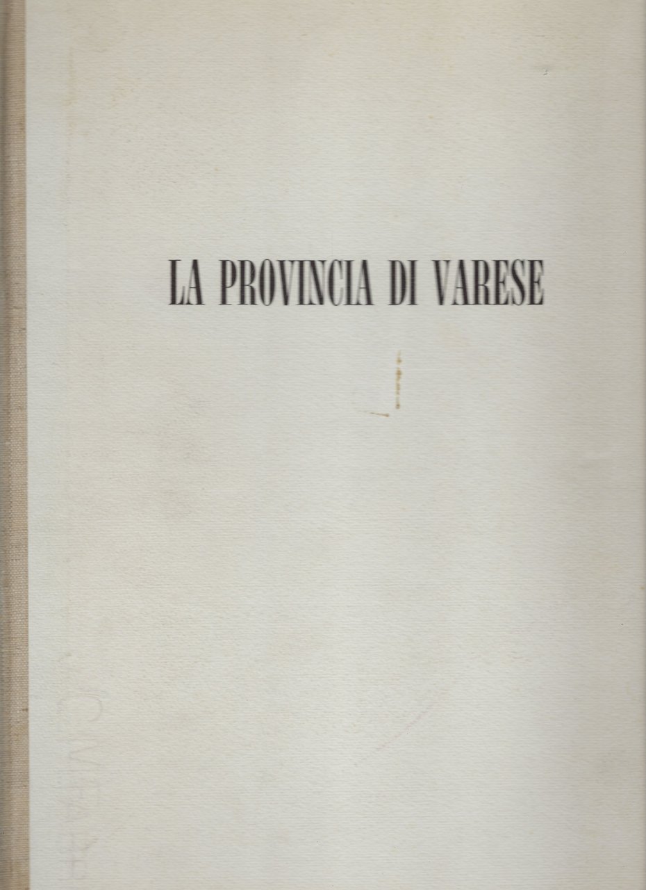 La provincia di Varese: 25 anni