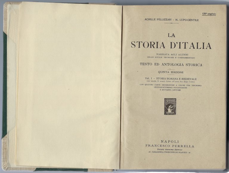 La storia d'Italia narrata agli alunni delle scuole tecniche e …