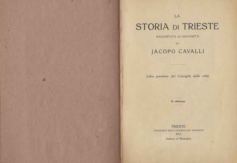 La storia di Trieste raccontata ai giovanetti