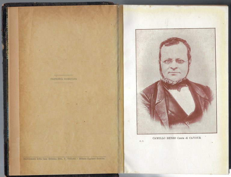 La vita ed i tempi di Cavour. Prima edizione italiana …