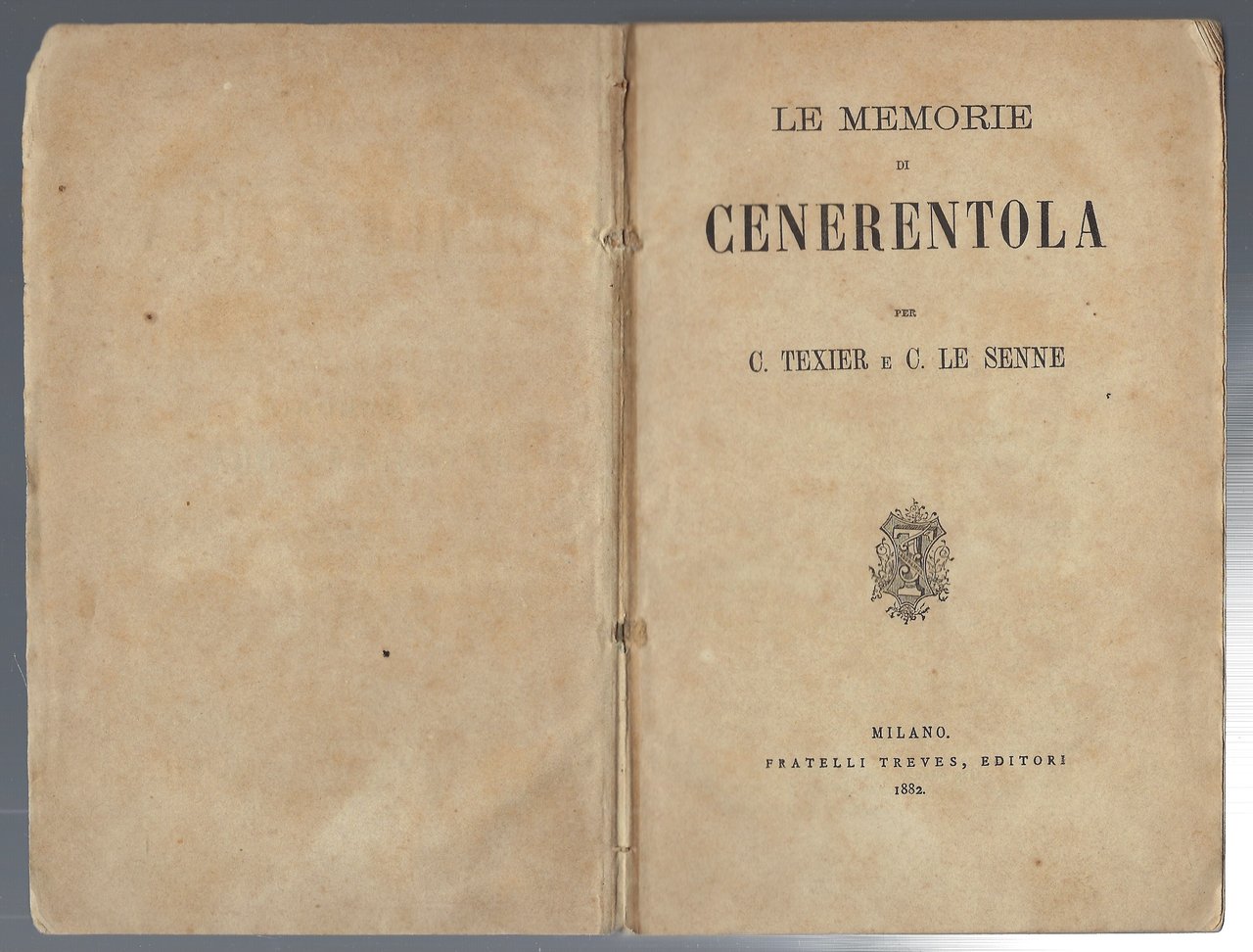 Le memorie di Cenerentola per C. Texier e C. Le …