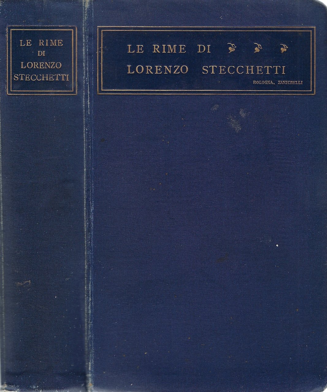 Le rime di Lorenzo Stecchetti. Con due ritratti e un …