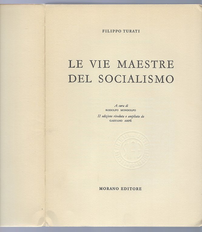 Le vie maestre del Socialismo