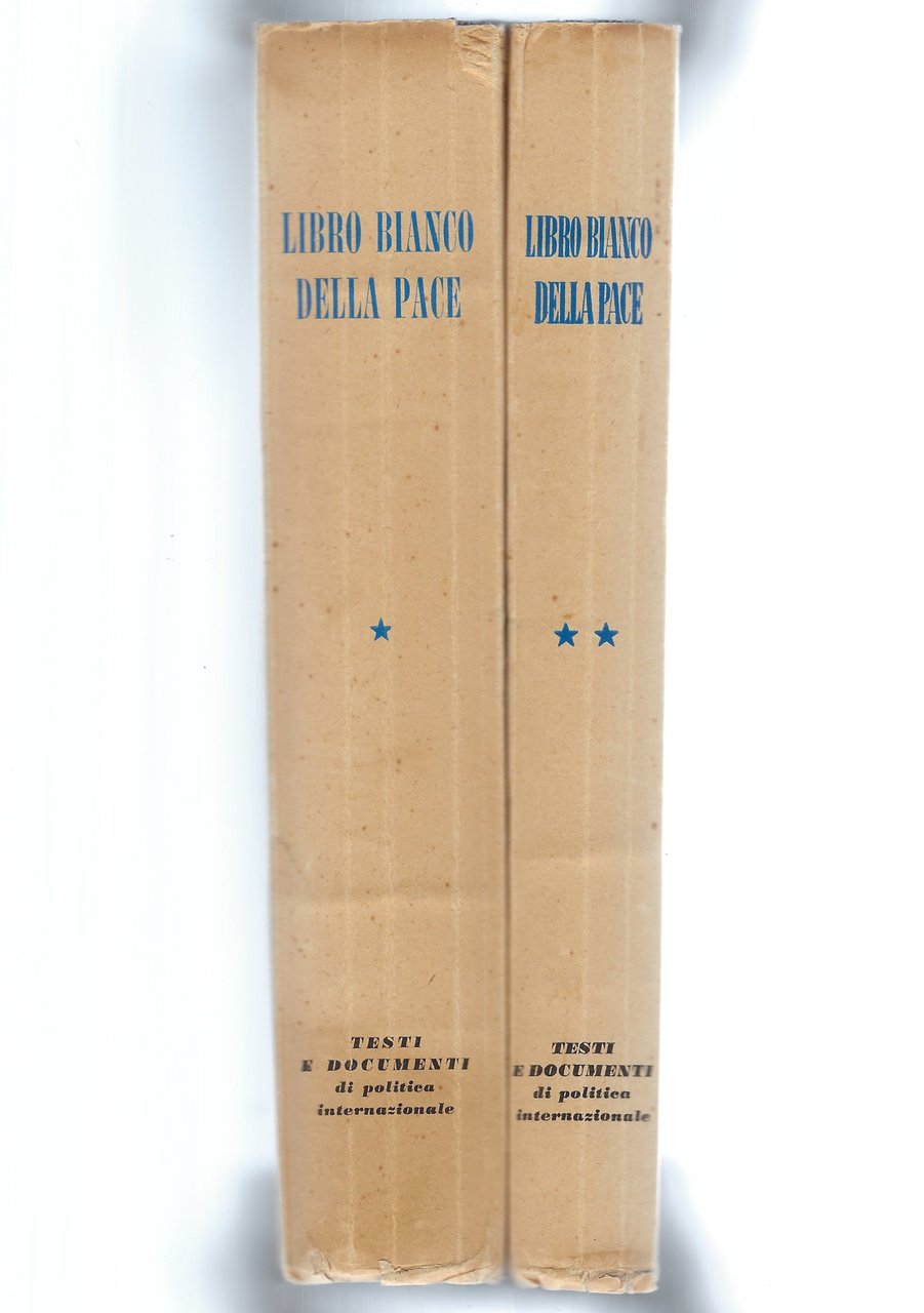 Libro bianco della pace I - II