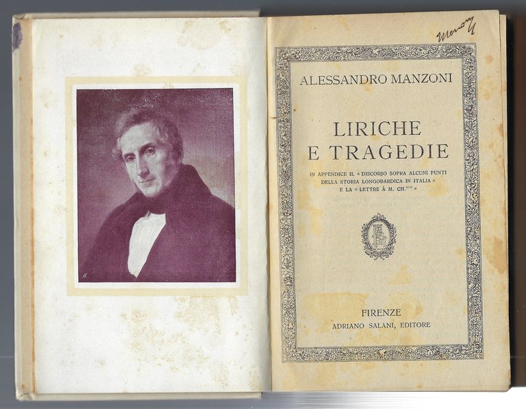 Liriche e tragedie. | Immagine Gallery 1