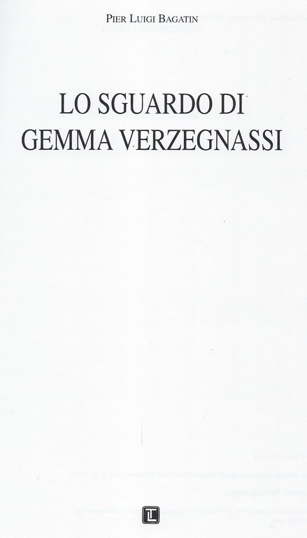 Lo sguardo di Gemma Verzegnassi