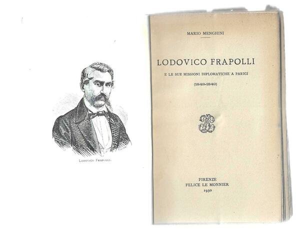 Lodovico Frapolli e le sue missioni diplomatiche a Parigi (1848-1849).