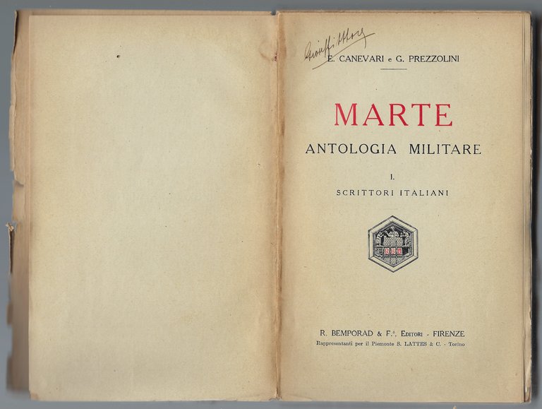 Marte: antologia militare