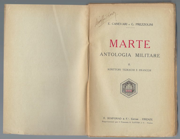 Marte: antologia militare