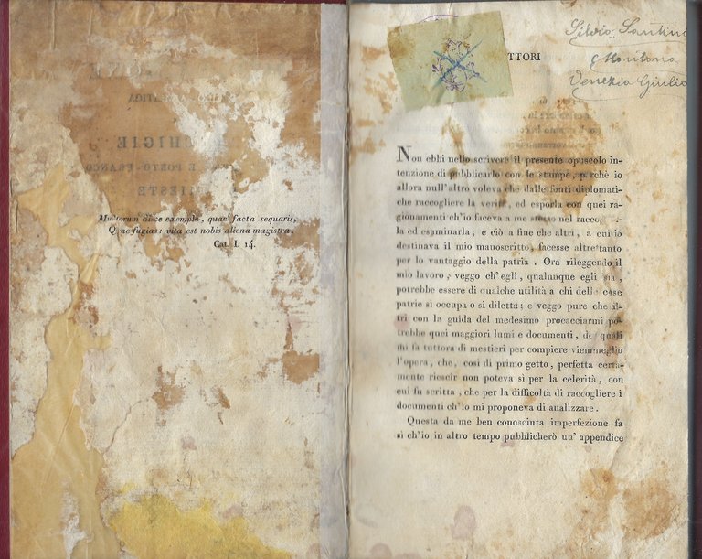 Meditazione Storico-Analitica sulle Franchigie della città e Porto-Franco di Trieste …