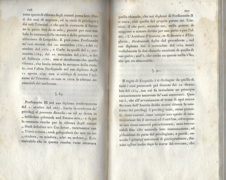 Meditazione Storico-Analitica sulle Franchigie della città e Porto-Franco di Trieste …