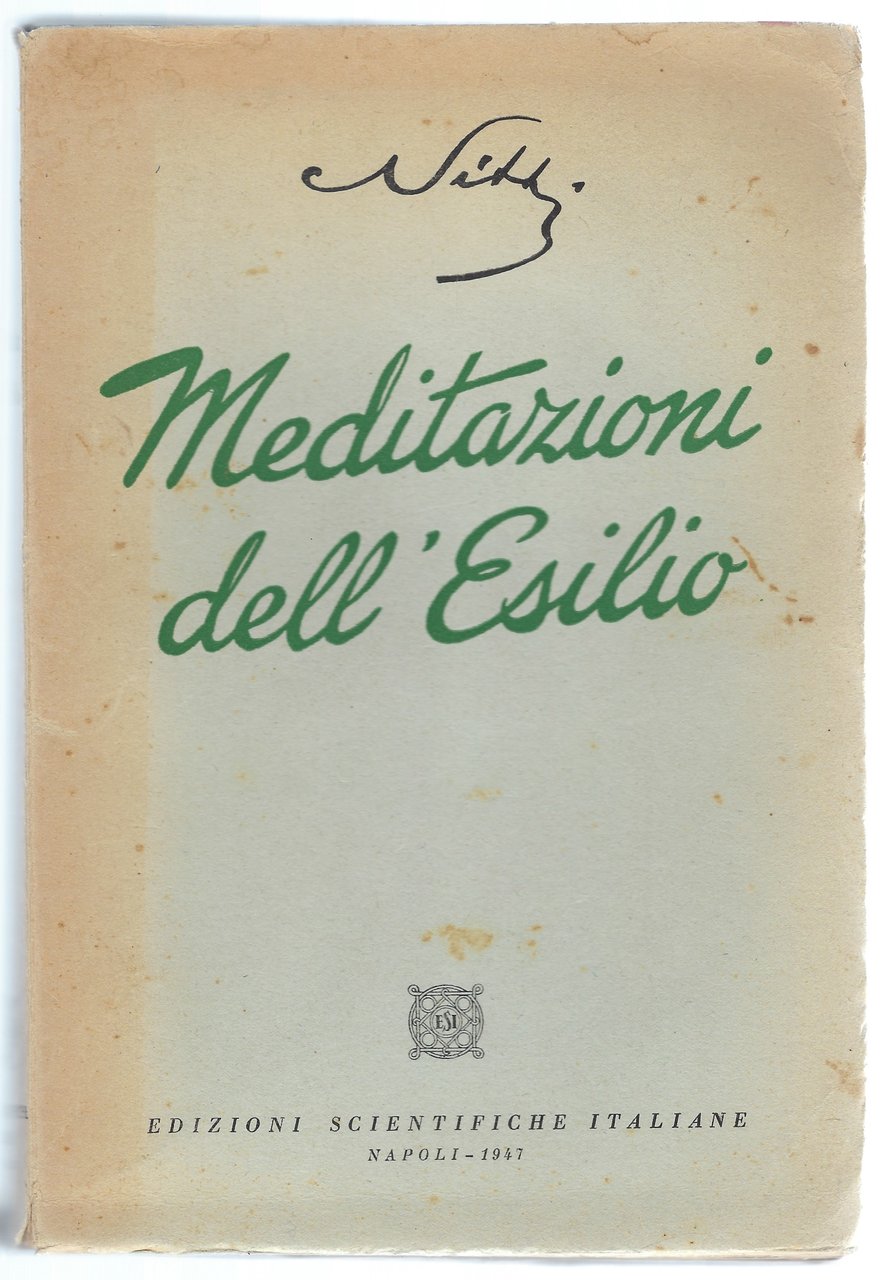 Meditazioni dell'esilio