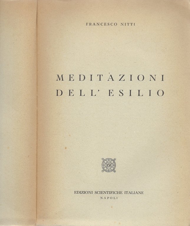 Meditazioni dell'esilio