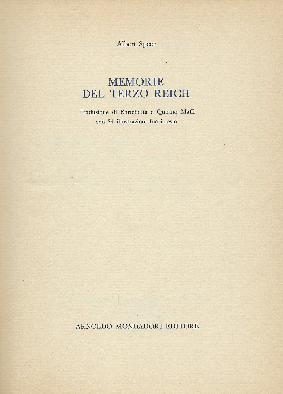 Memorie del III Reich