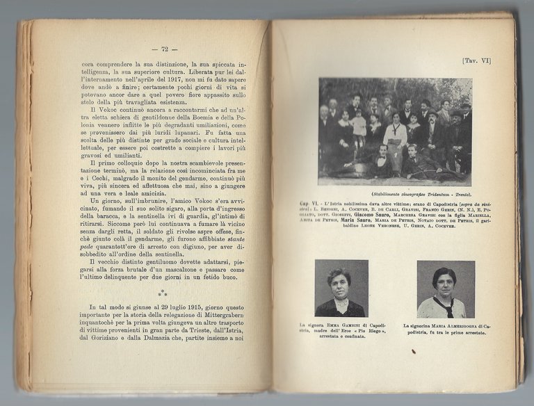 Memorie di un internato triestino (due anni a Mittergrabern). Storia …