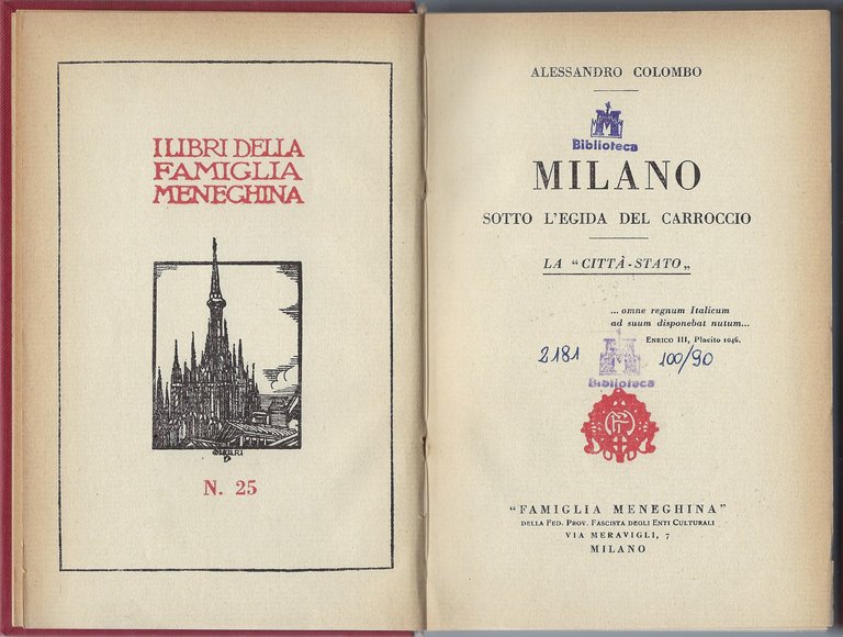 Milano sotto l'egida del Carroccio: la Città-Stato.