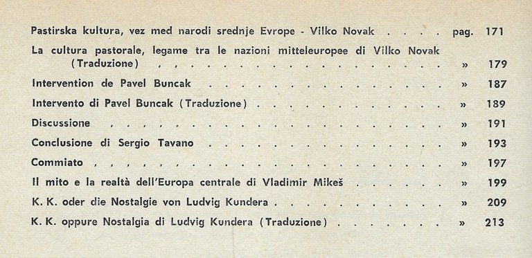 Mito e realtà della Mitteleuropa